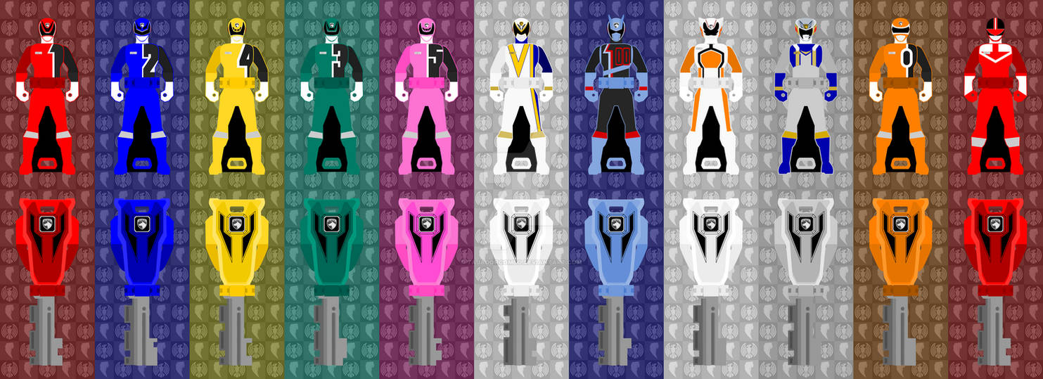 12 - SPD Ranger Keys by TajadorCombo on DeviantArt