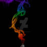 Rainbow smoke