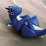 Blue + White Baby Dragon