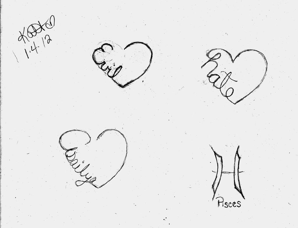 Heart Names Heart Names by DarthKittieous on DeviantArt