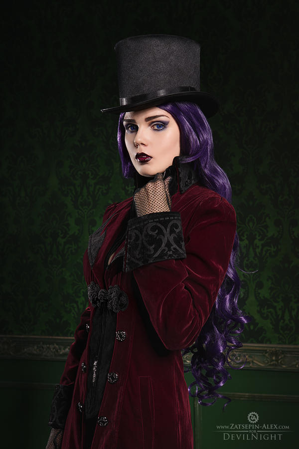 Purple Vampire by Elisanth on DeviantArt