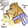 Hetalia Dogs:Bel-Holly