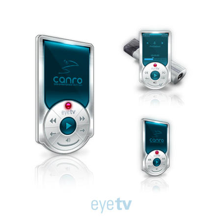 EyeTV Interface with Icons