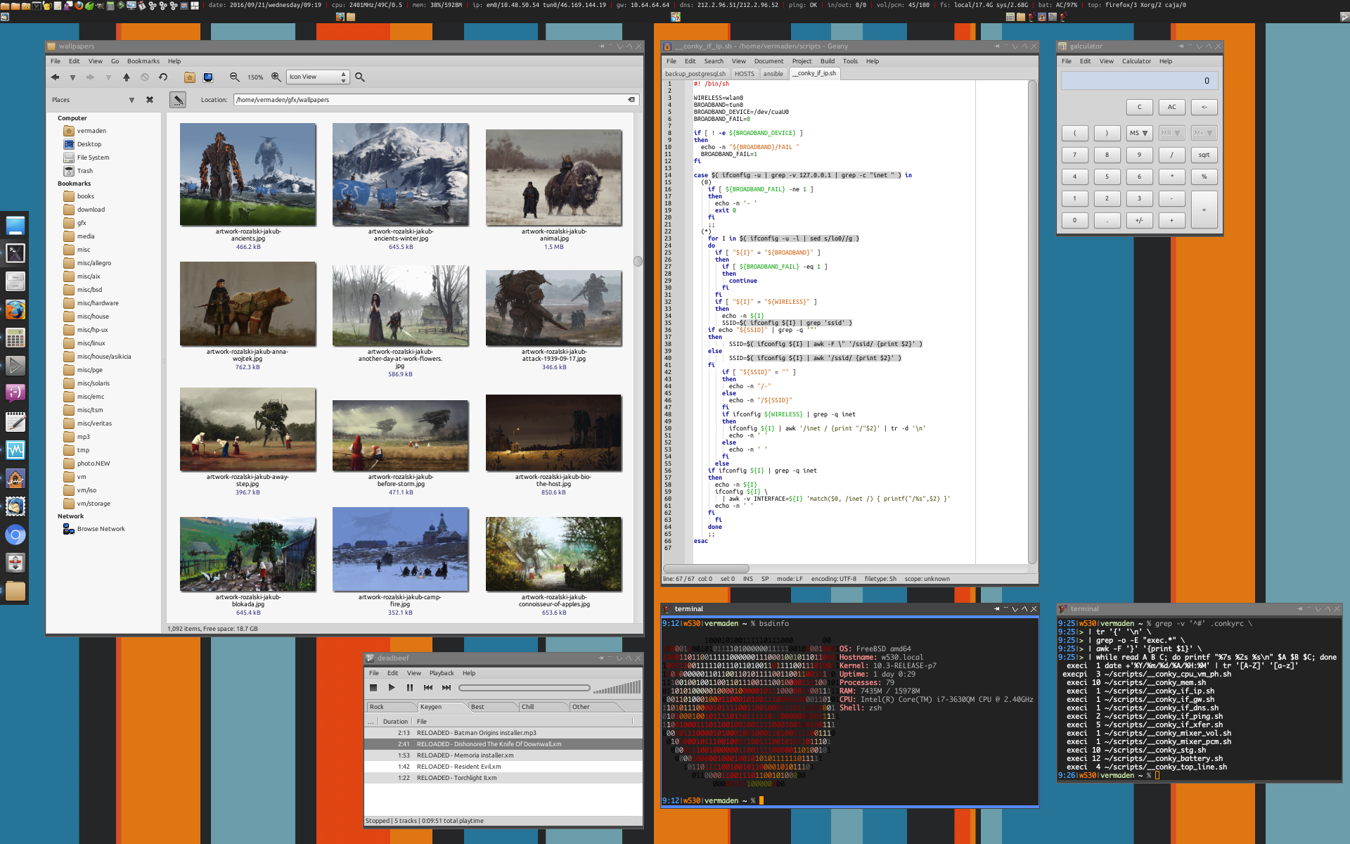 FreeBSD 10.3 Openbox by vermaden
