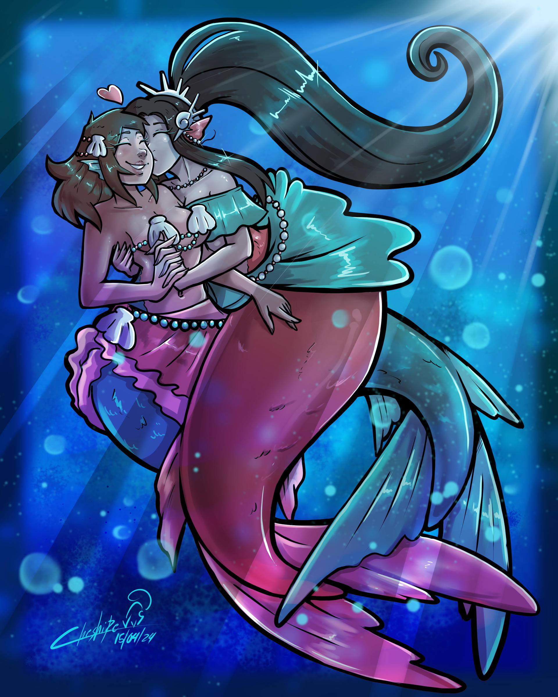 Lovyne Deviantart Mermaid Love by MissGatosa on DeviantArt