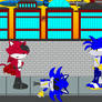 Azrael confronts Volt's rage