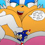 Sonic's New Ride (Colored and Shaded)