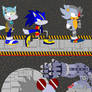 Cyber Eggman's surprise attack