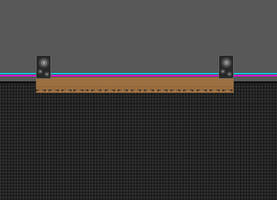 FNAF SB The wolves' stage (Background)