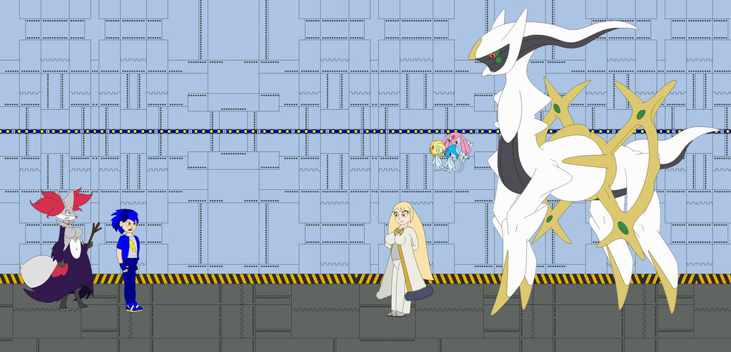Deliaus and Volt's battle against Aurelia