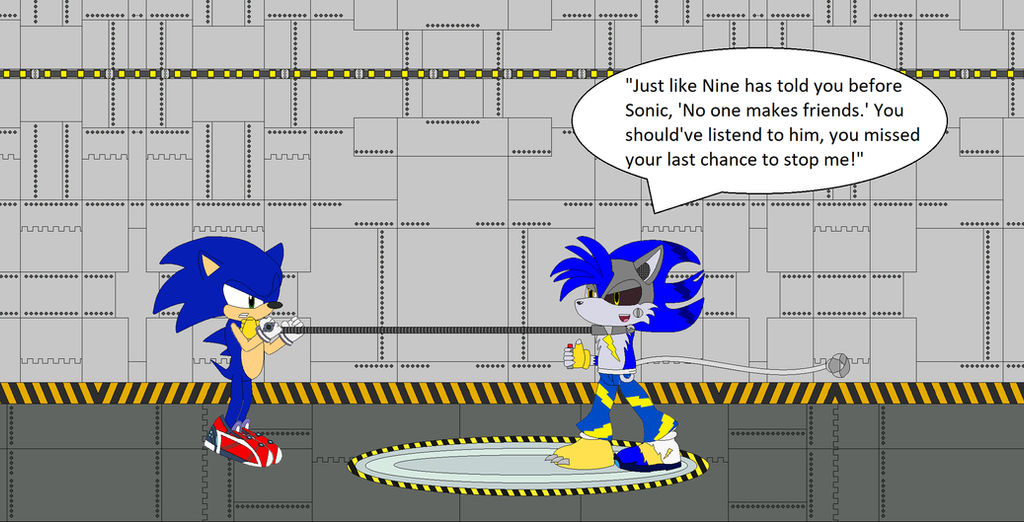 Sonic Prime - Sonic failed to stop Volt's Plan