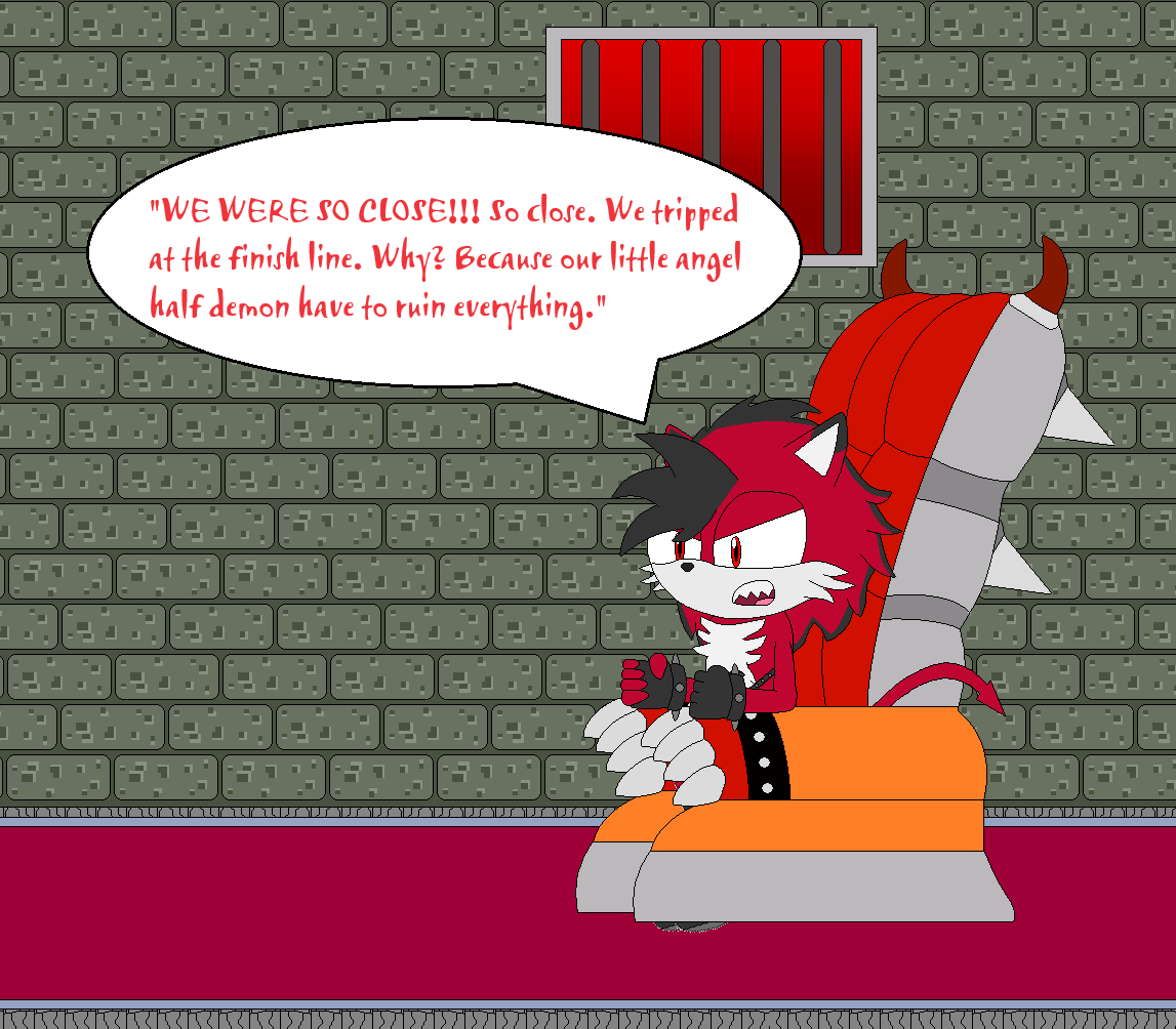 Azrael's temper at his throne