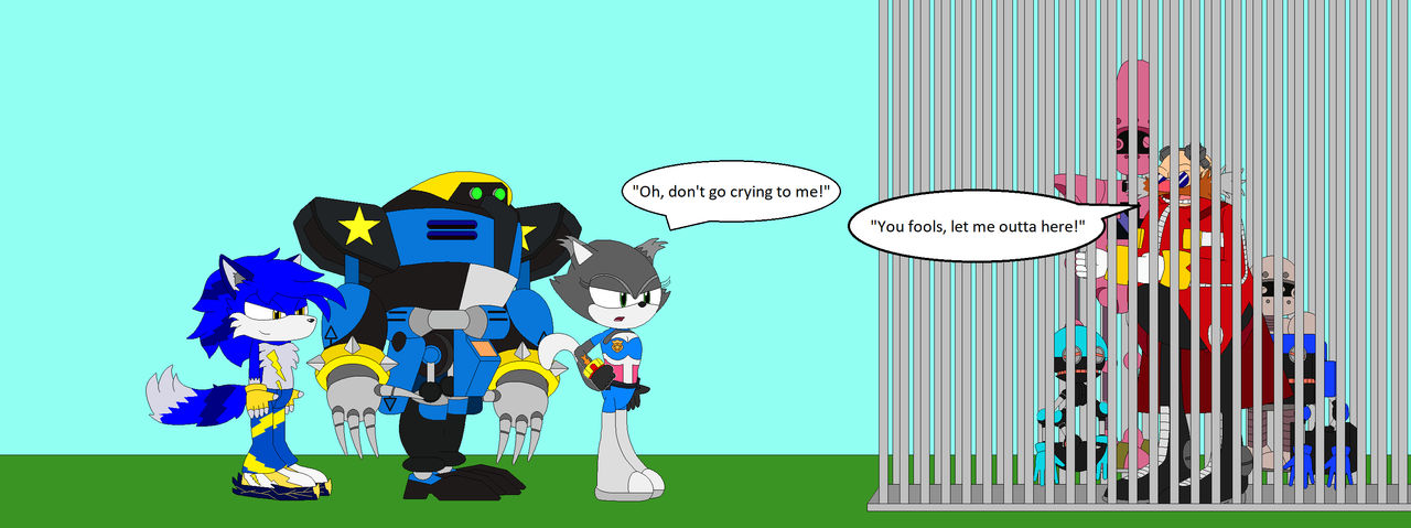 Emperor Eggman gets arrested