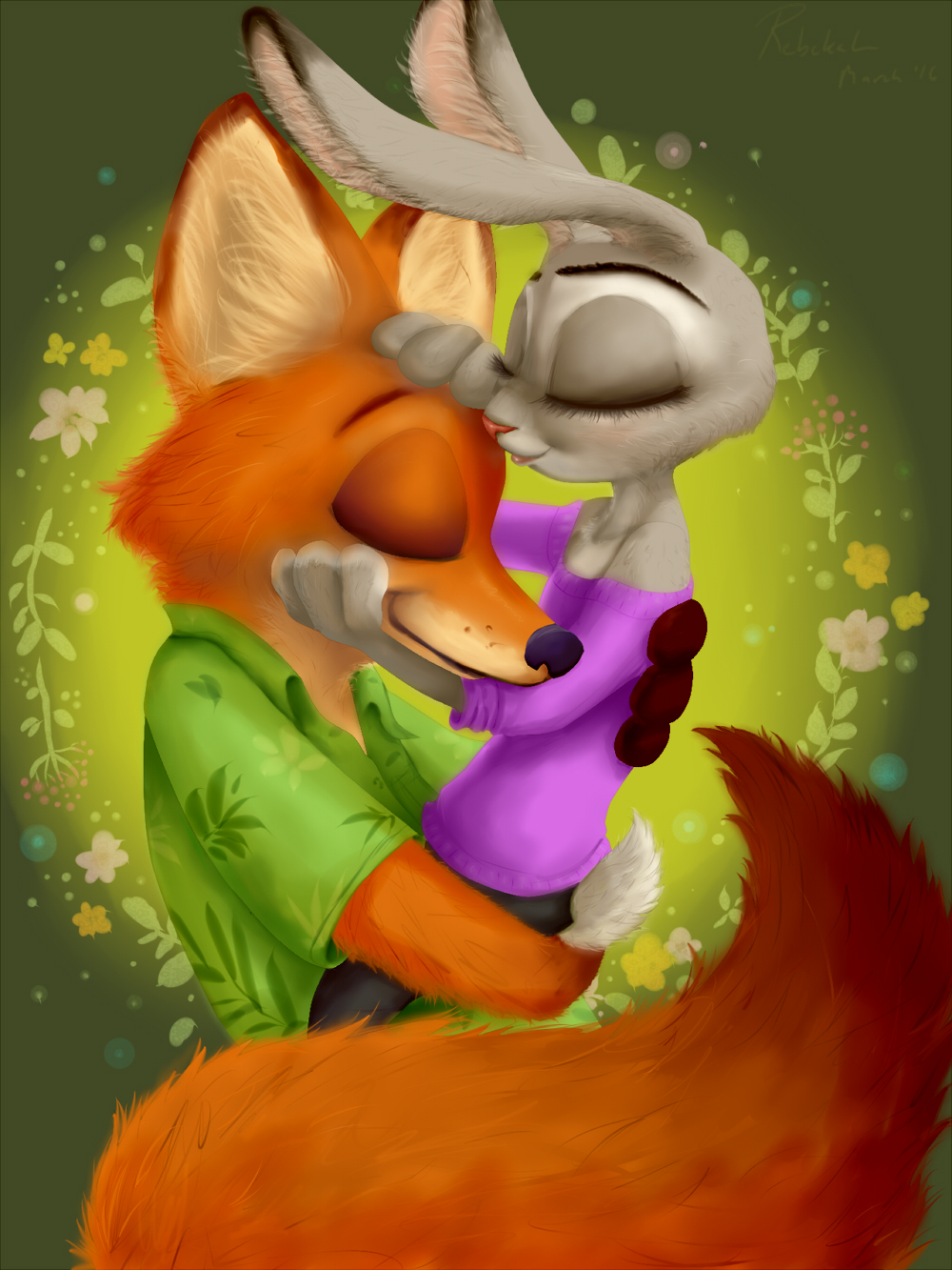 Nick and Judy Hug