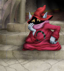 Always the comic relief Orko..