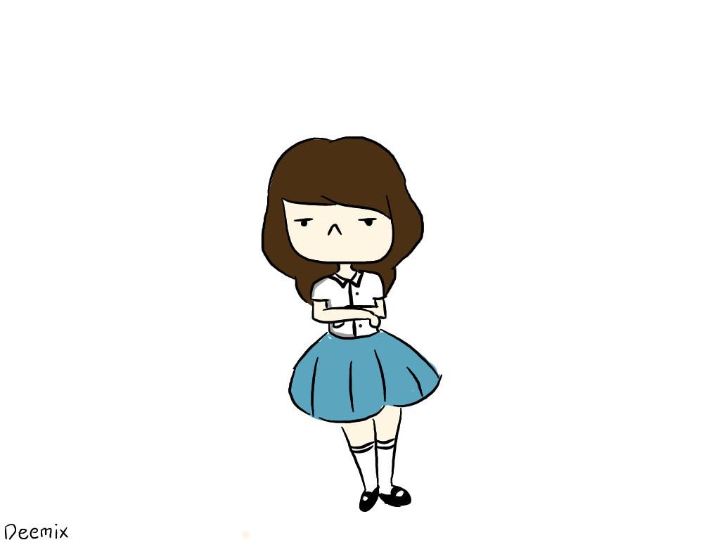Grumpy Chibi Faces Grumpy chibi by NekoSenpaiDeeChee on DeviantArt