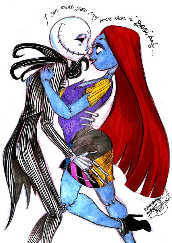 jack and sally practice with markers