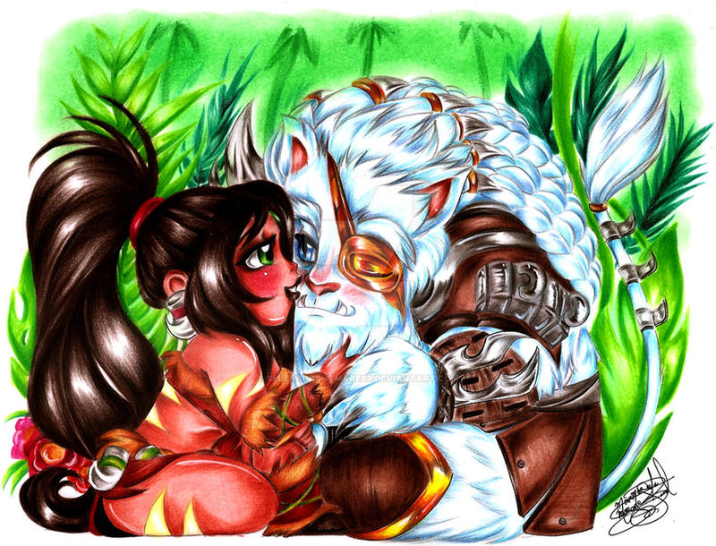 Rengar nidalee x nidalee x