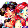 Jasmine and Ariel