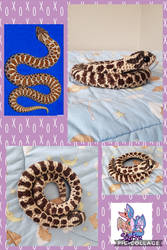 Hognose snake plush