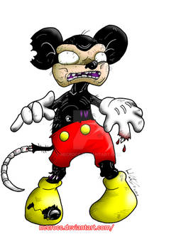 Mickey Mouse zombie