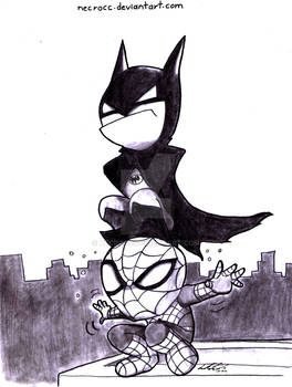 Batman y Spiderman