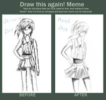 Before And After Meme: Blank Mind