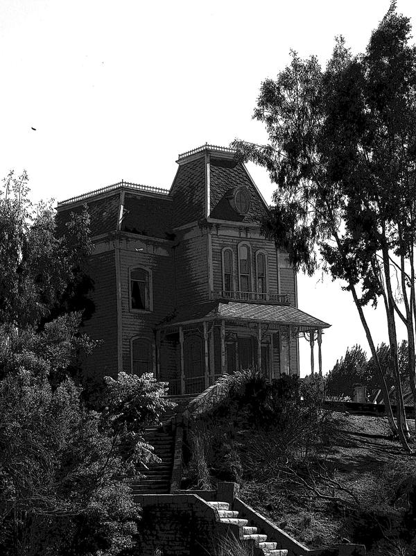 Deviantart Phahn Psycho House Black and White by phahn1986 on DeviantArt