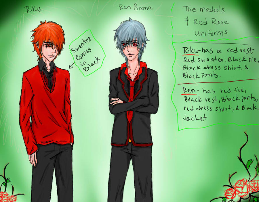 Red Roses Uniform Red Roses uniform by MexicanNinja15 on DeviantArt