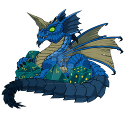 Lil Blue Dragon