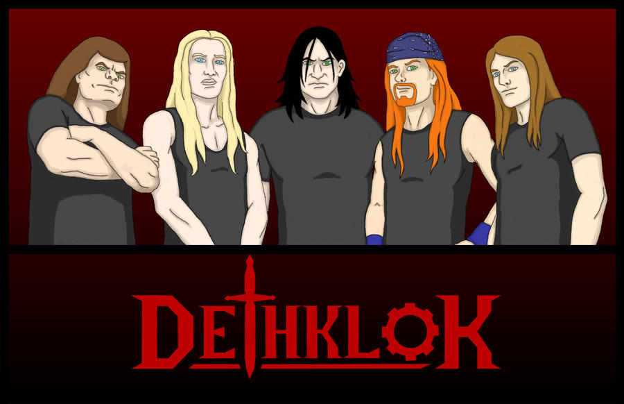 early Dethklok by zsomeone on DeviantArt