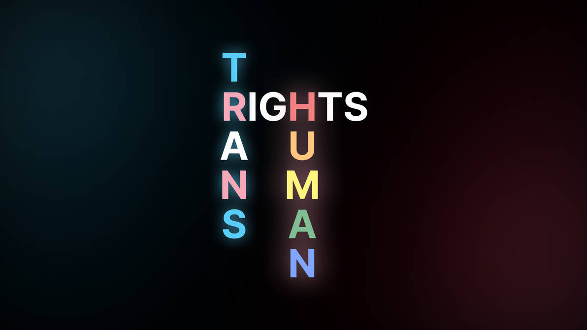 ''Trans Rights, Human Rights'' Wallpaper by sakuhanaX3 on DeviantArt