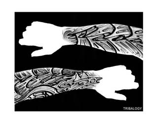 Tattoo Arm Layout