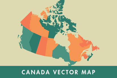 Canada Vector Map