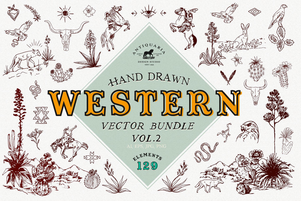 Western Graphics Simple Western Vector Graphics Vol.2 by tatamatabeda on DeviantArt