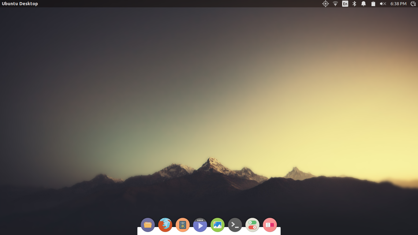 Clean Ubuntu Desktop