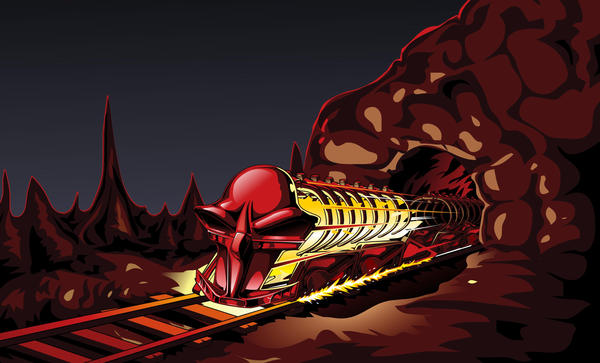 Evil R32 Train Evil Train by Just-in-Art on DeviantArt