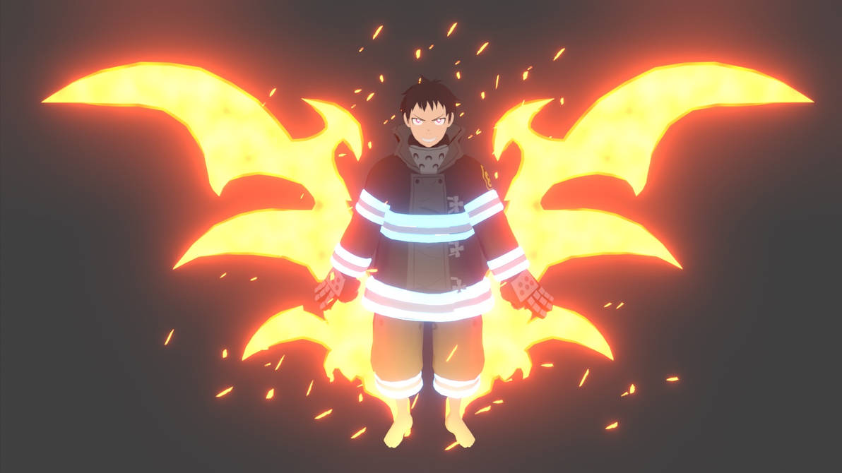 Shinra render by me2815 on DeviantArt