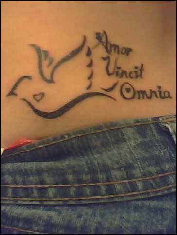 Amor Vincit Omnia Tattoo 2 By Amelie Belle On Deviantart