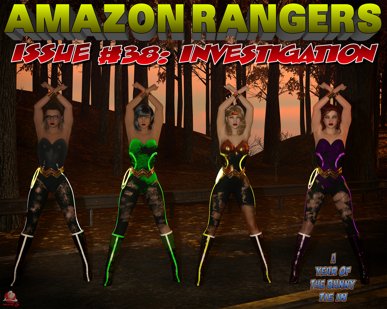 Amazion Rangers Amazon Rangers Investigation By Delilahtg by SlaveLynnGreen on DeviantArt