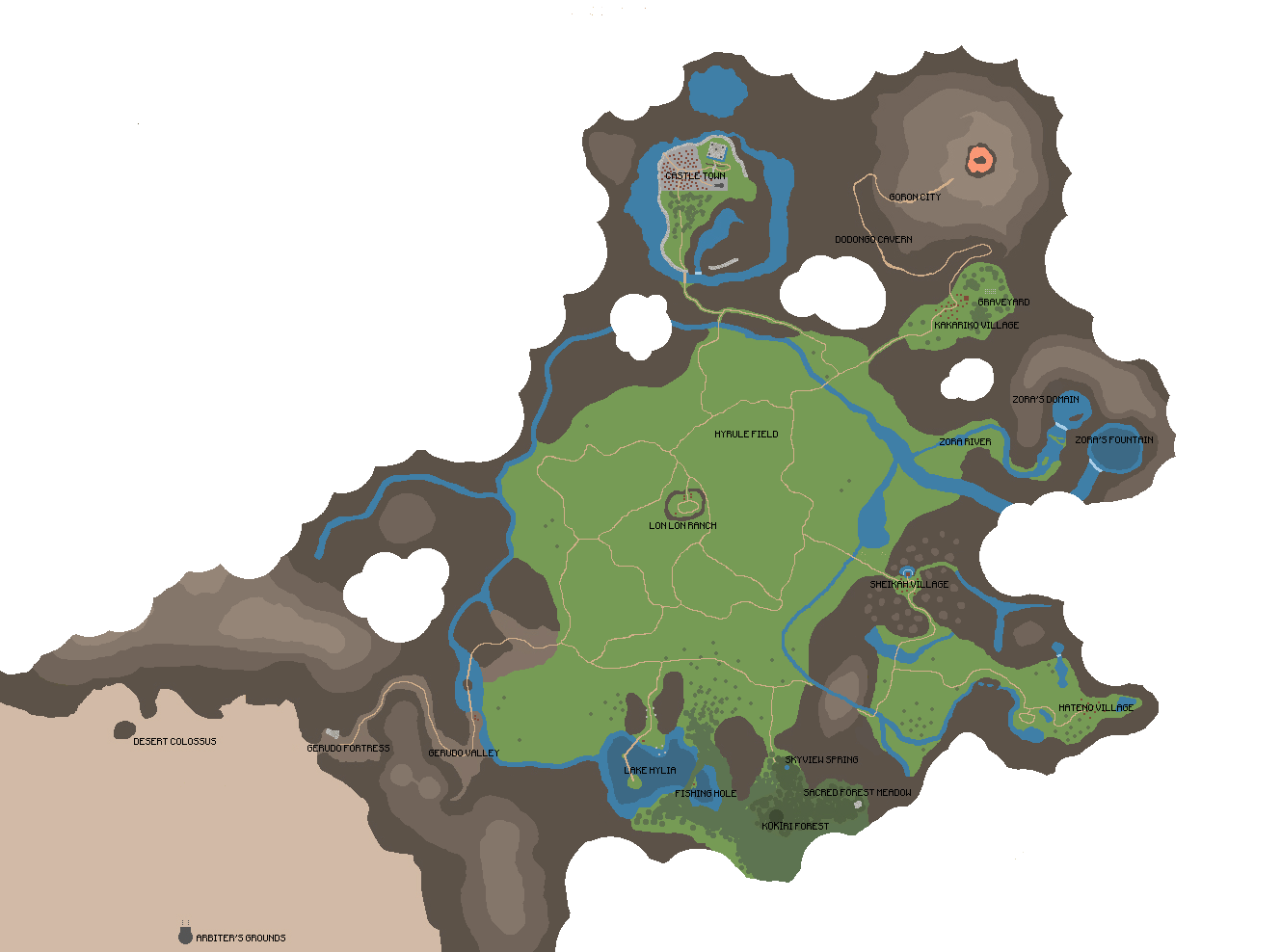Botts Map OoT + BotW Map Reconciliation Edit by Ender-Skywalker on DeviantArt