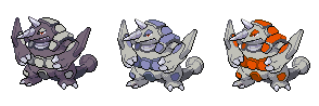 Rhyperior Recolors by Ender-Skywalker on DeviantArt