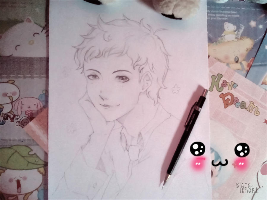 .:* JSM Airashidesu (doodle) *:. by ushirin