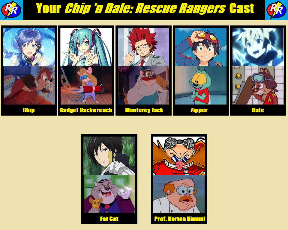 Kaito 'n Gunvolt Rescue Rangers Recast by vasyl1 on DeviantArt