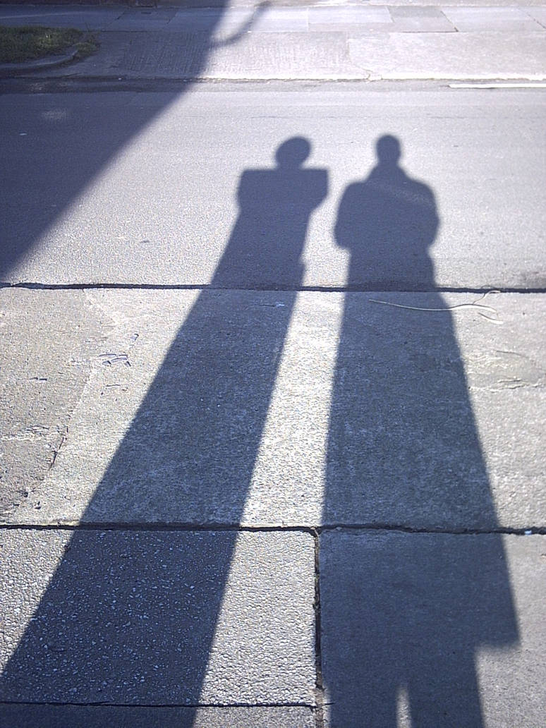 Two Side Shadow 2 Figures, 2 Shadows, 1 Living by Anti-GallerySpace on DeviantArt
