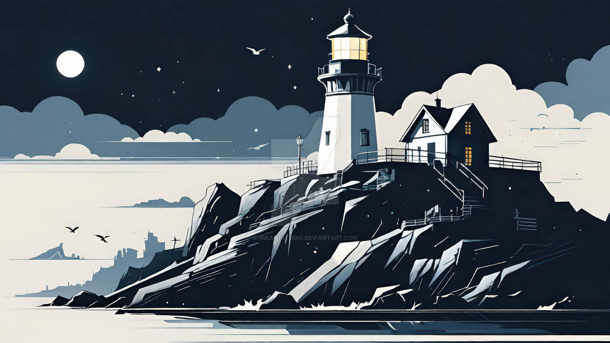 Lighthouse #2 by MikArtStudio on DeviantArt