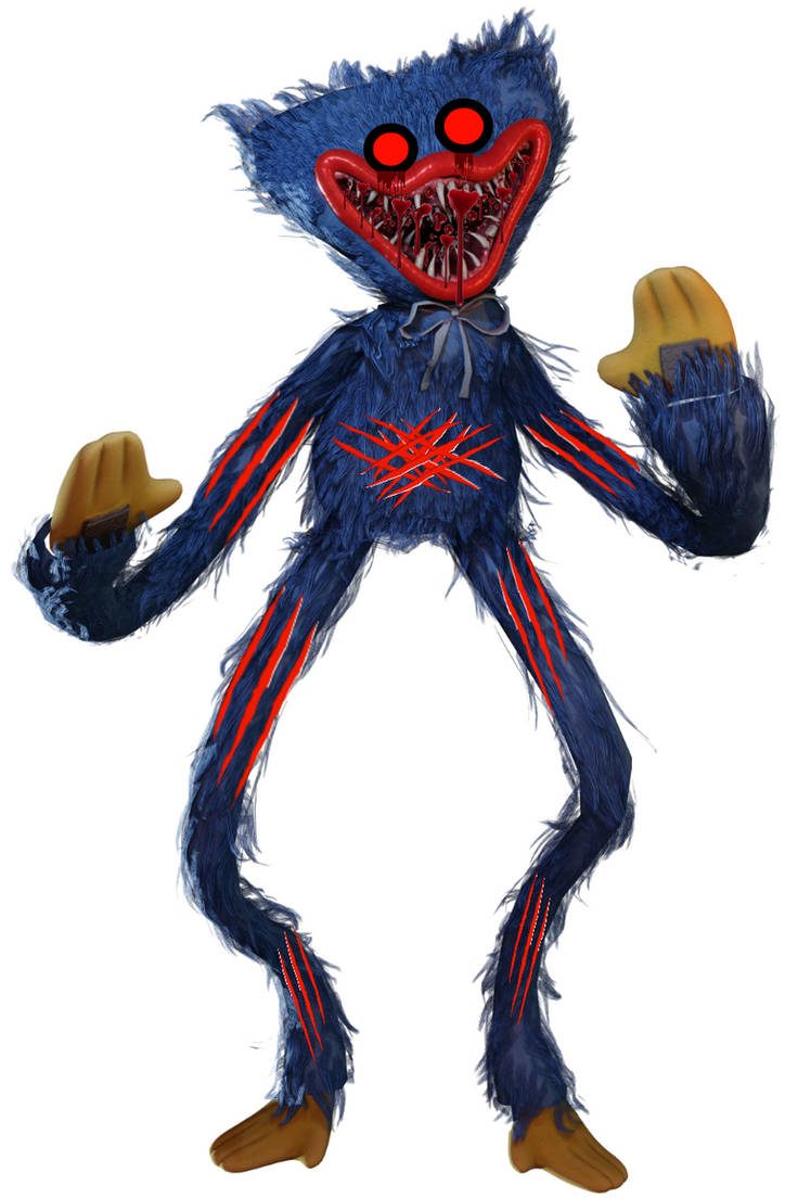 Demented Huggy Wuggy by AidanYeckley on DeviantArt