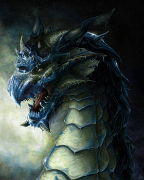 A frost dragon