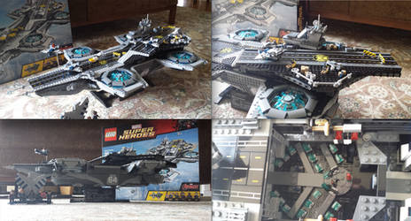 SHEILD Helicarrier in Lego