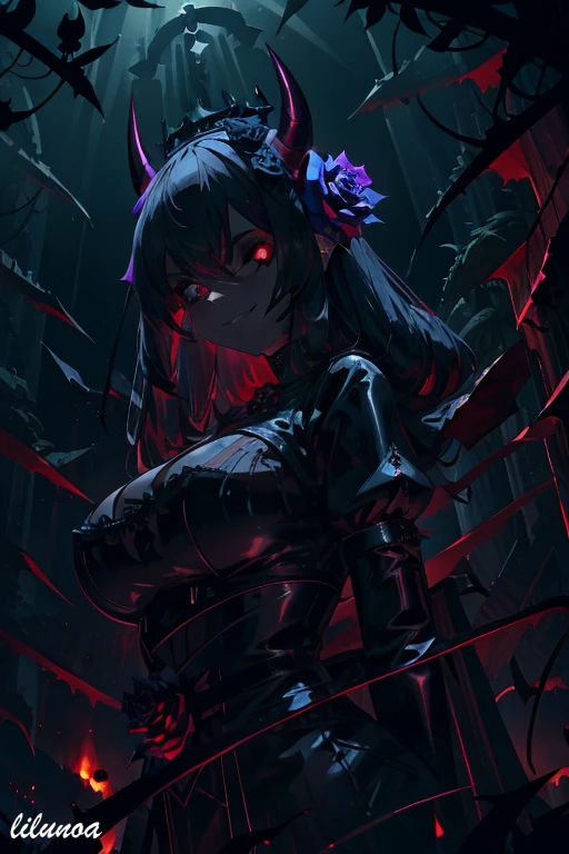 Rose Demon Pattern Rose Demon Of Revenge by lilunoa on DeviantArt